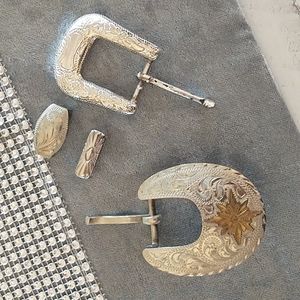 Vintage Buckle Set